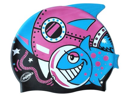 Koupací čepice EFFEA silicon JR 1133 (Barva oranžová)