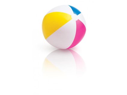Nafukovací plážový míč barevný 61cm INTEX 59030