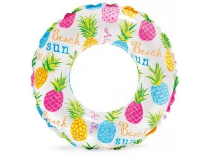 Kruh plavecký INTEX 59241 61cm MOŘSKÝ POTISK (Varianta Barevný motiv 3)