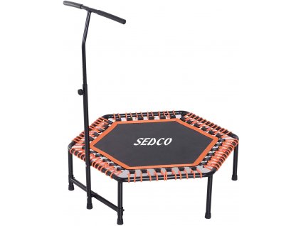 Trampolína SEDCO fitness s madlem HEXAGON 122 cm