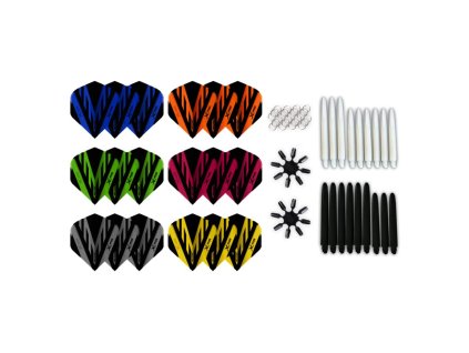 70-dílná sada XQMax příslušenství k šipkám