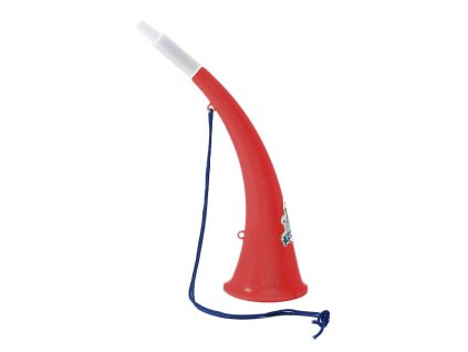 Dětský roh VUVUZELA - trubka  na fandění  POWERFUL (Barva modrá)