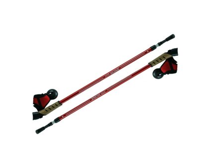 Trekingové hole SPARTAN nordic walking 105-135cm (Barva modrá)