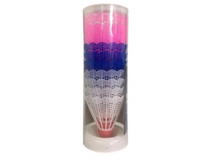 Míček badminton SPARTAN Color 10 ks