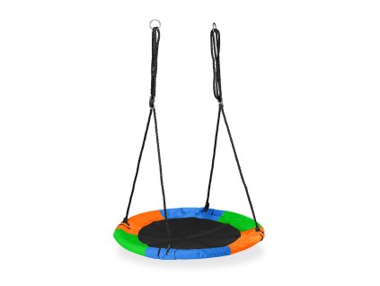 Závěsná houpačka SEDCO KSW100 ČAPÍ HNÍZDO TRICOLOR - 100 cm