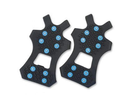 Protiskluzové přezky na boty NESMEKY YATE Blue Ice (Varianta XL)