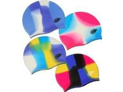 Koupací čepice SILICON MULTICOLOR 1131