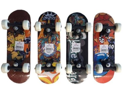 Miniskateboard 17 dětský SPARTAN 43x15x1,1cm