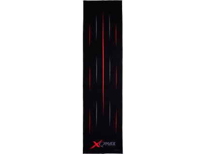 Podložka/koberec na šipky XQ MAX DART MAT STRIPES (Barva červená, Varianta 80x285 cm)
