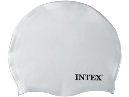 Koupací čepice Intex silicone caps 55992 (Barva černá)