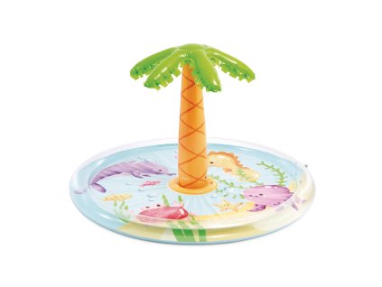 Nafukovací bazének se sprškou INTEX 56433 PALM TREE SPRAY POOL