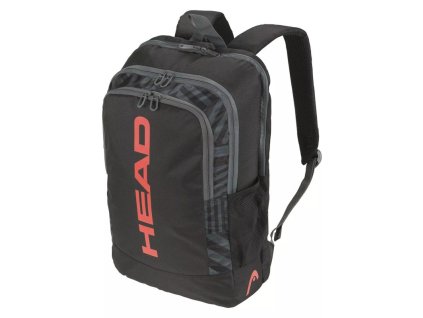 Tenisový batoh Head Base Backpack 17L black/neon orange