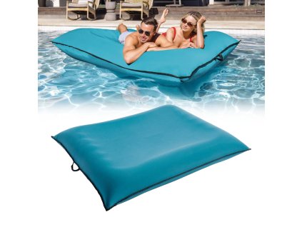 Nafukovací lehátko INTEX 56794 LUXE LOUNGE 198x157 cm (Barva žlutá)