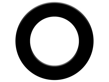 Ochranný kruh XQMax Dartboard Surround BLACK