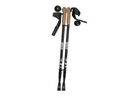 Trekové hole Sedco NORDIC WALKING ALU7075 černé vel. 65-140 cm