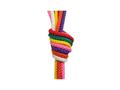 Gymnastické švihadlo 2,8 m SEDCO mix barev (Barva černá)