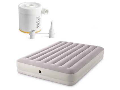 Nafukovací postel Intex 64179 PRESTIGE MID-RISE QUEEN 203x152x30 cm