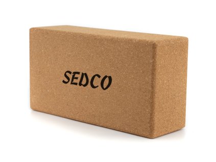 Kostka Sedco Yoga brick - Cork Wood