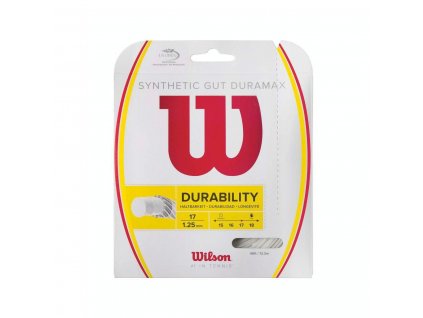 Tenisový výplet WILSON SYNTHETIC GUT DURAMAX 17