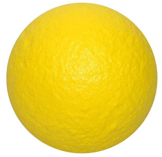 Gator 9 cm - samodofukovací pěnový míč Barva: Žlutá