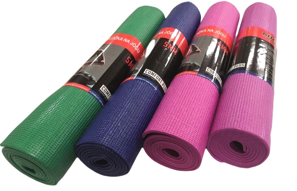 Jóga podložka 5 mm - Yoga mat Barva: Zelená