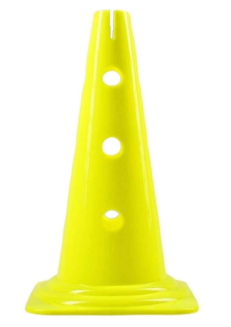 Kužel Juve PE - 40 cm s horním otvorem Barva: Žlutá