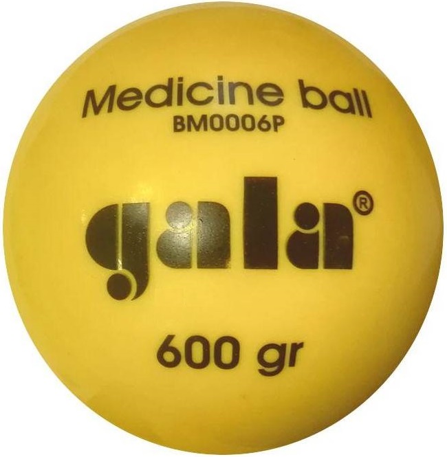 Medicinální míč GALA plastový BM 0006 P - 0,6 kg