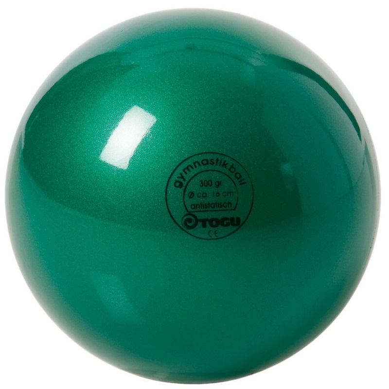 Míč na moderní gymnastiku TOGU Standard 16 cm, 300 g Barva: 6 - Perleťově zelená