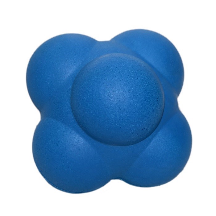 Neposlušný reakční míč cikcak 10 cm Barva: Modrá