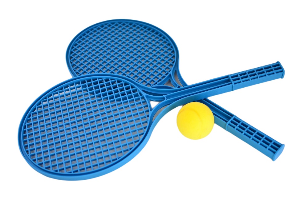 Soft tenis sada 2+1 color Barva: Světlá modrá