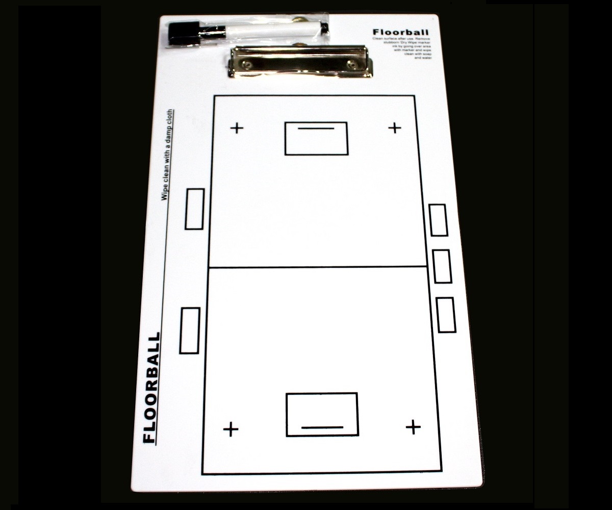 Trenérská taktická tabule Florbal