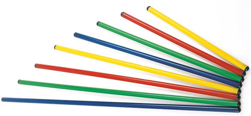 Tréninková plastová tyčka 80 cm Barva: Modrá