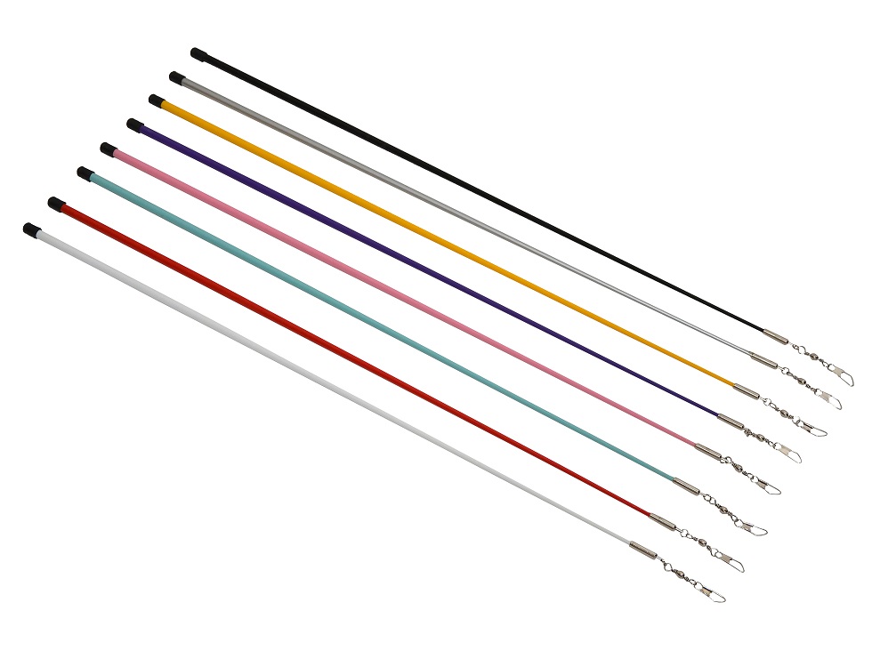 Tyčka moderní gymnastika Fiberglass - 56cm Barva: Tyrkysová