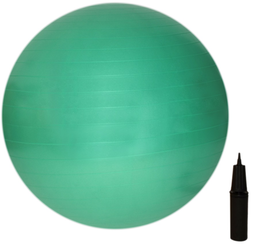 Gymnastický míč Gymball 75cm + hustilka ZDARMA Barva: Zelená