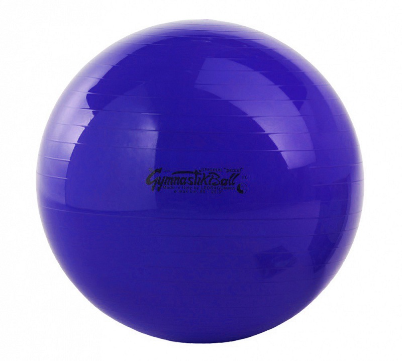 GymnastikBall 75 cm cvičební míč - Ledragomma Barva: Modrá
