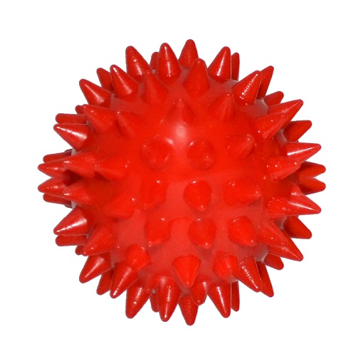 Ježek 5 cm masážní míček Barva: Červená
