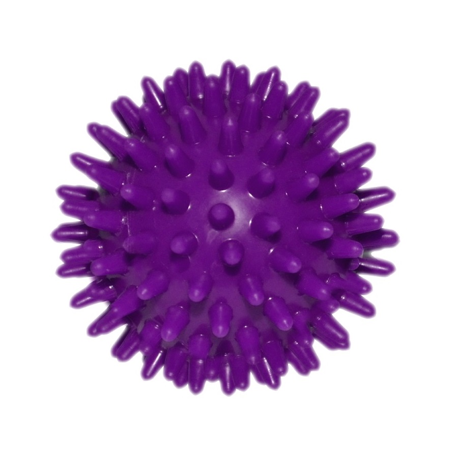 Ježek 7 cm masážní míček Barva: Fialová - tvrdý