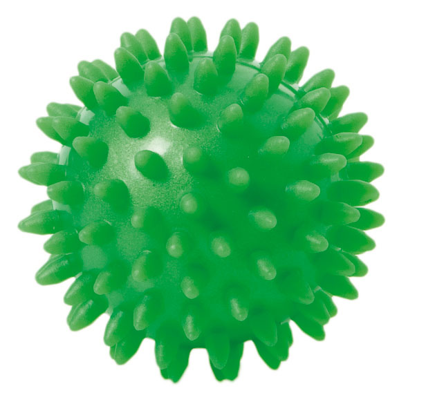 Noppenball Togu 8 cm - masážní ježek s ventilkem Barva: Jablko - Světle zelená