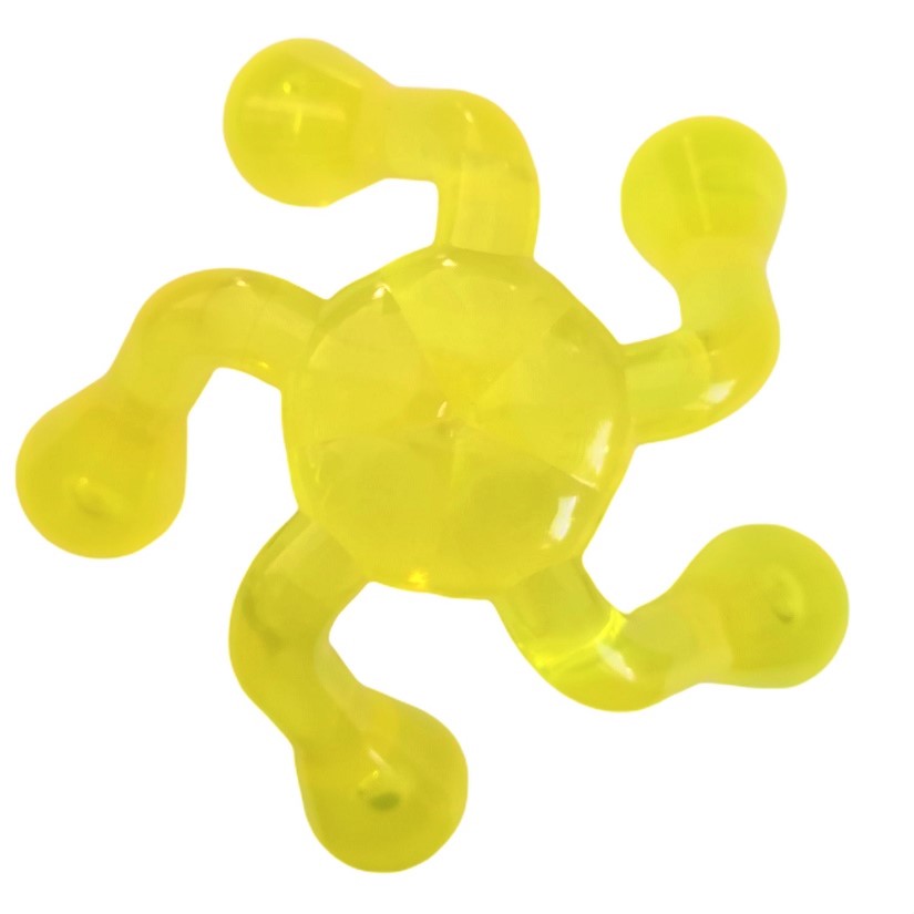 Masážní Octopus - Chobotnice Barva: Žlutá