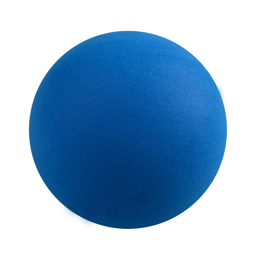 Molitanový softový míček 40 mm celohladký Barva: Modrá