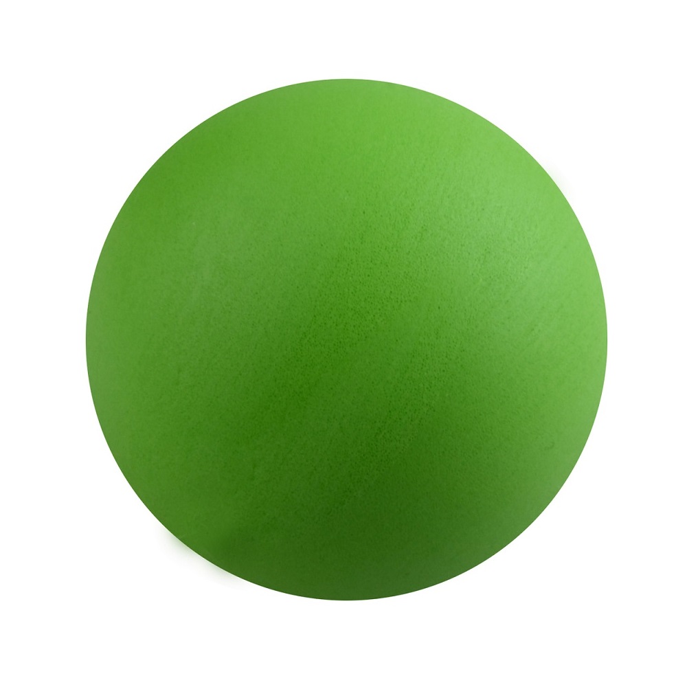 Molitanový softový míček 40 mm celohladký Barva: Zelená