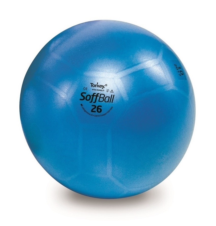 Míč SoffBall Aerobic Ball Maxafe 26 cm Barva: Modrá