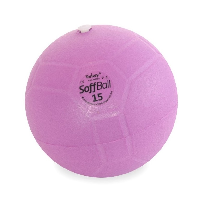 SoffBall Maxafe 15 cm - malý cvičební míč Barva: Fialová