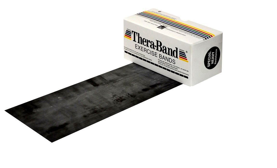 Thera Band posilovací guma 5,5m černá, speciálně silná