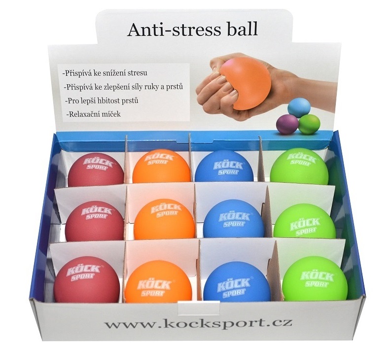 Antistressball Köck 7cm Barva: Oranžová