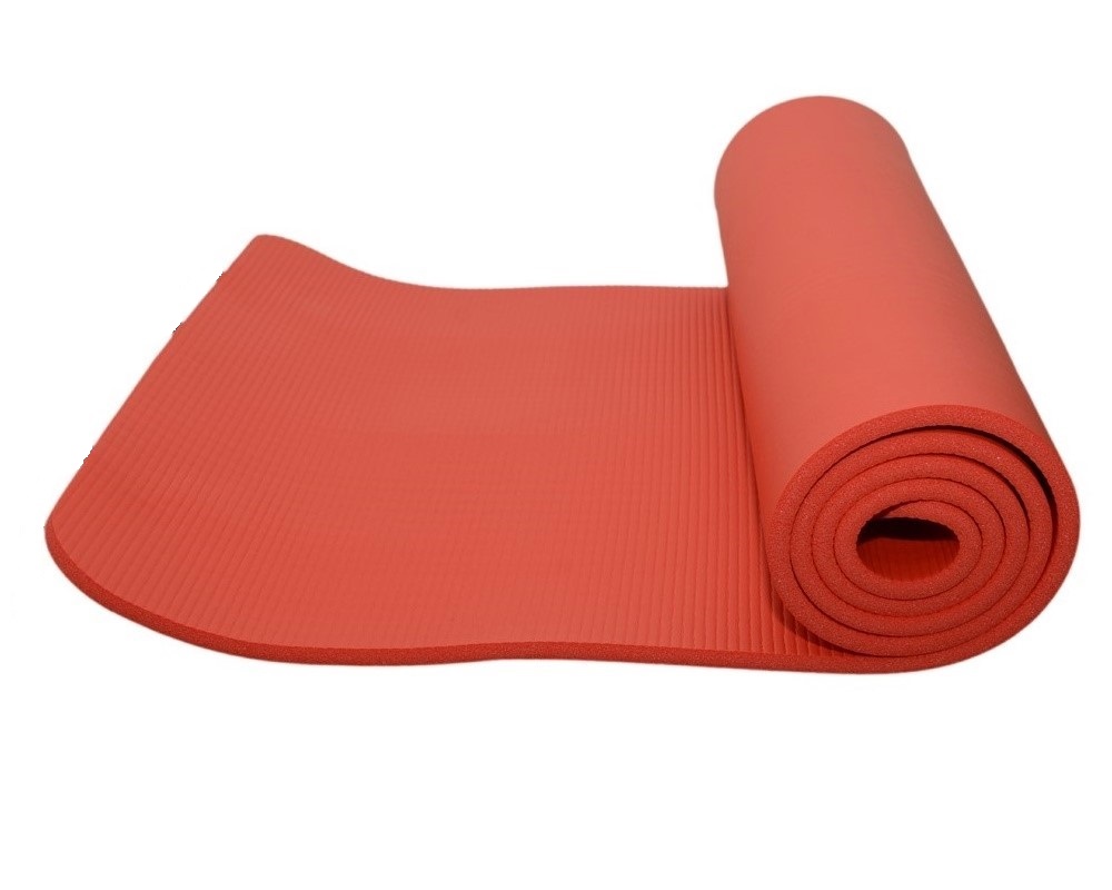 Podložka na cvičení Relax NBR 180x60x1,5 cm Barva: Červená
