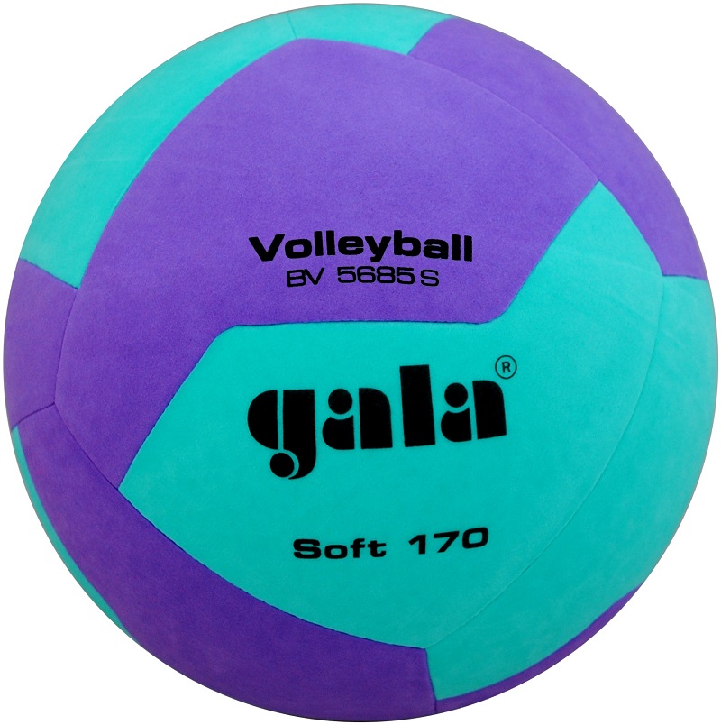 Gala Míč volejbal SOFT 170g BV5685S Barva: Zelená-Fialová
