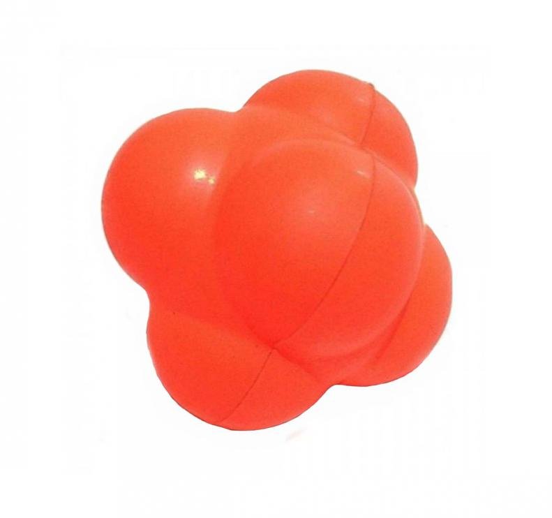 Míček react ball 7 cm LiveUp Barva: Oranžová