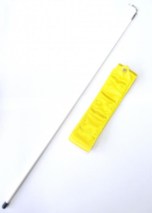 Gymnastická stuha OFFICIAL FANTASIA + tyčka Barva: Žlutá