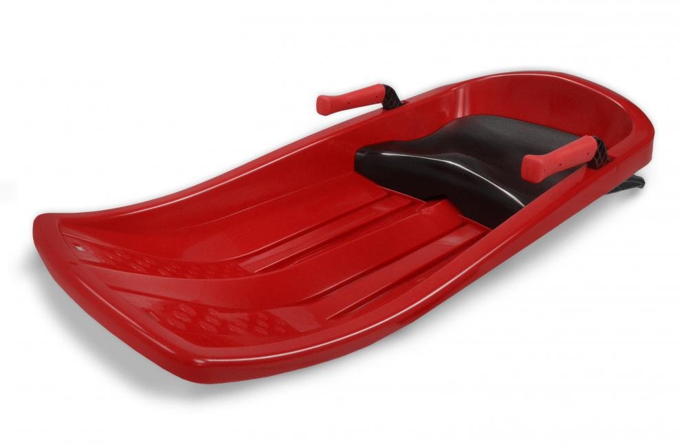 Boby PLASTKON FLASH se sedátkem 85x41x16cm Barva: Červená